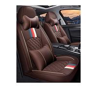 SRQORT Lot de 5 housses de siège de voiture pour Mazda 3 Cx-5 2 5 6 Cx-3 Cx-4 Cx-7 Cx-9 Mx-5 Rx-8 (café, A)
