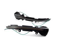 SRQORT Paire Clignotant Dynamique Pour Siège Pour Leon III 5F Pour Ibiza KJ Pour Arona Rétroviseur Latéral Voyant 2013 2014 2015 2017 2018 Dynamique Rétroviseur Extérieur(Blue and yellow)