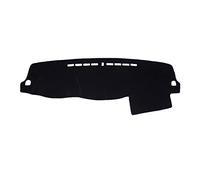 SRQORT pour Mitsubishi pour Pajero 2007-2017 2018 Voiture Tableau Bord Tableau De Bord Couverture Tapis Pad Pare-Soleil Instrument Tapis De Protection Tableau Bord Dash Pad(Black Edge)