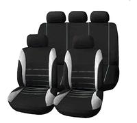 SRQORT Protege Siege Voiture Coussin Siège Voiture pour Nissan pour Qashqai J10 J11 pour X-Trail pour X Trail T32 T31 Coussins De Siège d'hiver Coussins De Protection Housses De Siège(Gris)