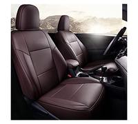 SRQORT Protege Siege Voiture Ensemble Complet Housses Siège Spéciales Voiture pour Toyota pour Rav4 2013 2014 2015 2016 2017 2018 2019 Coussin De Protection en Cuir Imperméable(Café,2019)