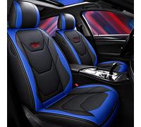 SRQORT Protege Siege Voiture Housse Coussin Siège en Cuir Protecteur Housses Siège Voiture pour Opel pour Antara pour Astra J pour Insignia pour Vectra CB pour Corsa DC pour Meriva(Bleu)