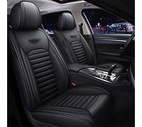 SRQORT Protege Siege Voiture Housse De Siège De Voiture en Cuir pour Lexus Nx Gs300 LX 570 Rx330 GS RX Rx350 Lx470 Gx470 Ct200h Ensemble De Housses De Siège Avant Et Arrière(Noir)