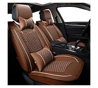 SRQORT Protege Siege Voiture Housse De Siège De Voiture en Soie Glacée pour Jeep pour Grand Cherokee pour Compass pour Renegade pour Wrangler Jk pour Wrangler(Brun,A)