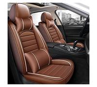 SRQORT Protege Siege Voiture Housse De Siège De Voiture Universelle 1 Ensemble 5 Places pour Citroën C4 pour Picasso C3 C5 C6 Ds4 Ds5 Ds6 Ds7(Café,A)