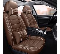 SRQORT Protege Siege Voiture Housse Siège Voiture Ensemble Complet pour Toyota pour Corolla pour Camry pour Vios pour Yaris pour Auris pour Prius pour C-HR pour Rav4 Accessoires Voiture(Café,Luxury)