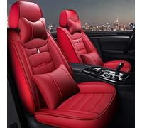 SRQORT Protege Siege Voiture Housses De Siège De Voiture 5 Places pour Mercedes Classe Gla W166 W167 Gl Glb Glc Gle Glk Gls Accessoires De Voiture(Red 5 Seat,Deluxe)