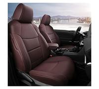 SRQORT Protege Siege Voiture Housses De Siège De Voiture De Luxe Personnalisées pour Toyota pour Rav4 2020-2022 Xa50 avec Ensemble Complet en Similicuir Imperméable(Café,Hybrid 2021)