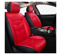 SRQORT Protege Siege Voiture Housses De Siège De Voiture en Cuir pour Jeep pour Boussole pour Grand Cherokee Wk2 Wj 1999 2004 pour Renegade pour Rubicon pour Patriot(Rouge)