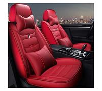 SRQORT Protege Siege Voiture Housses Siège Voiture À Couverture Complète 5 Places pour CRV pour Fit pour Jazz pour Accord pour Civic pour Odyssey pour Pilote pour Vezel pour Stream(Rouge,A)