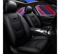 SRQORT Protege Siege Voiture Housses Siège Voiture en Cuir pour Opel pour Antara pour Astra J pour Insignia pour Vectra CB pour Corsa DC pour Meriva Housse Coussin Siège Protecteur(Noir)
