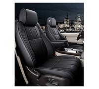 SRQORT Protege Siege Voiture Housses Siège Voiture Personnalisées Ensemble Complet Cuir Véritable Spécifique pour Land pour Ranger pour Ranger pour Rover pour Ranger pour Discovery(Noir)