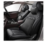 SRQORT Protege Siege Voiture Personnalisé pour Toyota pour Corolla Housse Siège Voiture Cuir pour Prius pour Prado pour Land Cruiser pour Rav4 pour Couronne pour Camry pour Highlander(Noir,Memory)