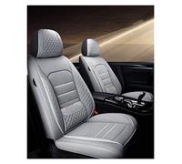 SRQORT Protege Siege Voiture pour Jeep pour Grand Cherokee pour Boussole Housses De Siège en Cuir De Voiture pour Commandant pour Patriot(Gris)