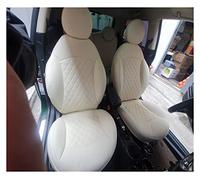 SRQORT Protege Siege Voiture pour Mini pour Cooper R50 R52 R53 R55 R56 R57 R58 R59 R60 F54 F55 F56 F57 F60 Cabrio pour Clubman pour Countryman Housse Siège Voiture Coussin(Cream White,F57)