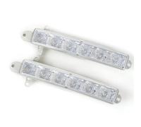 SRQORT Remplacement Coque Feux De Jour À LED Pour Voiture, Phare Antibrouillard Pour Pare-chocs Avant, Pour Citroën C1 2006-2017 Et C3 2015, 2016, 2017, 2018, 2019