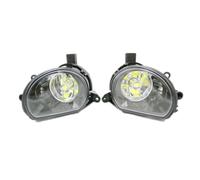SRQORT Remplacement Coque Lot De 2 Feux Antibrouillard Avant À LED Pour Voiture Pour Q7 2006, 2007, 2008 Et 2009, Avec Ampoules LED