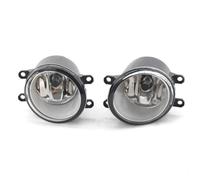 SRQORT Remplacement Coque Pour Toyota Pour Camry Xv40 Xv50 Pour Corolla Pour Avensis Pour Highlander Pour Rav4 Pour Yaris Ensemble Feux Antibrouillard Lampe Halogène Pare-chocs Avant(1 paire)