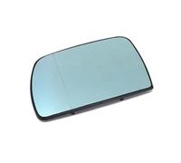 SRQORT Rétroviseur latéral pour X5 E53 1999 2000 2001 2002 2003 2004 2005 2006 Côté Gauche Et Droit Bleu Rétroviseur Chauffant en Verre Glace Rétroviseur(La Gauche)
