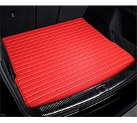 SRQORT Tapis antidérapant Voiture pour BMW X6 E71 F16 G06 X7 G07 2018 2019 2020 2021 2022 Rayure Style Personnalisé Tapis De Coffre De Voiture Accessoires Voiture Tapis Antidérapant Protection(Rouge)