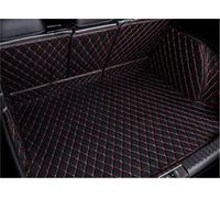 SRQORT Tapis antidérapant Voiture pour Hyundai pour Tucson JM 2004-2009 Tapis De Coffre De Voiture en Cuir Tapis De Botte De Coffre Liner Pad Cargo Cargo Liner Antidérapant Protection(Noir Rouge)