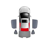 SRQORT Voiture Pare-Soleil pour VW pour Touareg 7P 2011-2018 Pare-Soleil Voiture Pare-Brise Avant Fenêtre Latérale Arrière Pare-Soleil parsoleil pour Voiture(Rear 5pcs)