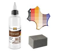 SRS TECHNOLOGY Kit de Réparation Cuir pour BMW 100 ML/Peinture pour Cuir Dakota (Toutes Les Couleurs) (Dakota Marron)