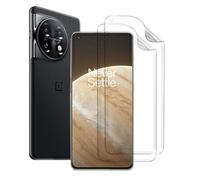 SRSRROP Film de Protection Hydrogel pour OnePlus 11 5G (6.7"), [3 Pièces] HD Hydrogel Protection Transparent TPU Souple Film (sans Bulles)(Haute Sensibilité)