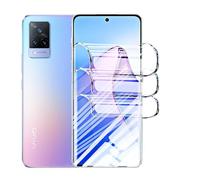 SRSRROP Film d'hydrogel pour Vivo V21/V21 5G 6.44", 3PCS Protection d'écran Hydrogel HD Transparent Flexible Protecteur Souple en TPU,film protection Anti-Rayures