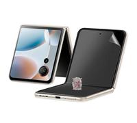 SRSRROP Mat Film Hydrogel pour ZTE nubia Flip3 6.9", 3 Pièces TPU Film Protection écran Matte, Flexible TPU Film de protection d'écran, Antireflets, Anti-Traces