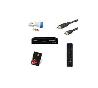 SRT 7404 Récepteur satellite +câble HDMI + CARTE+ LNB- Haute définition HD ME