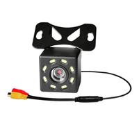 SRTMIRJJ Caméra Recul Voiture HD pour MG HS 2024 HS 2 2024 2025, Vision Nocturne, Étanche IP68, Grand Angle 170° Fish Eye, Universelle 12V Caméra Arrière,8 Lights