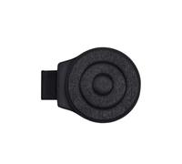 SRTMIRJJ Coussin Voiture Rotatif Rond à 360 ° pour A1 2000-2024, Soulagement Coussin Portable, Antidérapant Coussin Mousse MéMoire Forme,Black-Double Ring