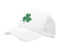 SRTUMEY Casquette de baseball St.Patrick's Day pour femmes et hommes - Trèfle irlandais brodé en shamrock - Chapeaux vintage en coton lavé et ajustable - Casquette de camionneur hip hop délavée