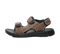 SRTUMEY Sandales de marche légères pour homme avec fermeture à triple sangle réglable et semelle en caoutchouc rembourrée pour la randonnée, les activités de plein air et les voyages