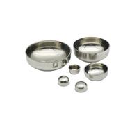 SRTYDCUR 1 pièce Bouchon d'extrémité de tuyau à souder en acier inoxydable SS304 de 19 mm à 108 mm de diamètre extérieur for brassage amateur(38mm)