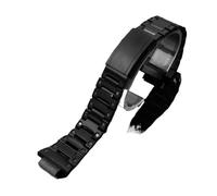 SRTYDCUR Accessoires de montre compatibles avec Casio G-Shock, bracelet en acier pur GW-5000 5035 DW5600 GWM5610, for homme 16 mm(Black)