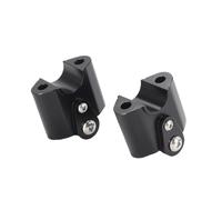 SRTYDCUR Adaptateurs De Fixation for Guidon De Moto en Aluminium Chromé, Compatibles avec BMW R18 2020-2022 2021(Black)