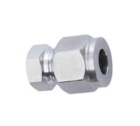 SRTYDCUR Bouchon D'extrémité De Tube De Diamètre Extérieur 1/8'' 1/4'' 3/8'' 1/2'' Raccord À Compression En Acier Inoxydable 304(10mm)