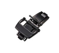 SRTYDCUR Boucle papillon de 20 mm en acier inoxydable argenté, noir, or rose, compatible avec la boucle déployante Richard Mille RM(Black)