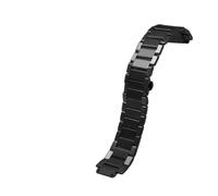 SRTYDCUR Bracelet de montre compatible avec la montre Yubo Big Bang Classic Fusion, bracelet en acier inoxydable massif for homme et femme, 27 mm x 19 mm(Black)