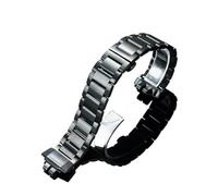 SRTYDCUR Bracelet de montre en acier inoxydable compatible avec la sport Casio 3506 GBD-200 GBD-200RD/SM, bracelet métal modifié, accessoire noir(NO.3118)