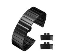 SRTYDCUR Bracelet de montre en acier inoxydable compatible avec la sport Casio 3506 GBD-200 GBD-200RD/SM, bracelet métal modifié, accessoire noir(NO.SX-G01)