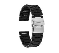SRTYDCUR Bracelet de montre en fibre carbone 23 mm compatible avec les bracelets Luminox 3080 3150 8800 6402. sport for homme, accessoires, bracelet acier et plastique(Black Silver)