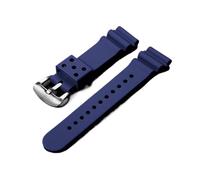 SRTYDCUR Bracelet de montre en silicone 20 mm 22 mm for homme et femme, compatible avec Seiko n° 5 SKX007 SKX009, compatible avec Seiko Prospex SRP777J1(Blue,20mm)