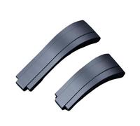 SRTYDCUR Bracelet de montre en silicone 20 mm compatible avec Rolex, compatible avec Daytona Submariner GMT, bracelet de sport souple et étanche, bracelet en caoutchouc(Black)