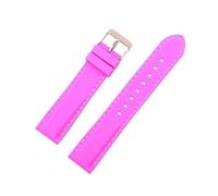 SRTYDCUR Bracelet de montre sport en silicone étanche for homme et femme, à dégagement rapide, compatible avec Gear S3 Ticwatch(Pink,20mm)