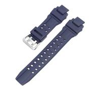 SRTYDCUR Bracelet de montre sport en silicone TPU for hommes, compatible avec Casio G-Shock GW-4000 GA-1000 GW-A1000 GW-A1100 G-1400(Royal blue)
