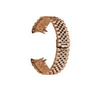 SRTYDCUR Bracelet de rechange en acier inoxydable 316L 20 mm, maillons à vis solides et incurvés, compatible avec les montres Datejust Rolex President(Coal Black,19mm)