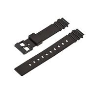 SRTYDCUR Bracelet de rechange en résine for montre connectée Casio LRW-200H, accessoire for femme, 14 mm, noir et blanc(Black)